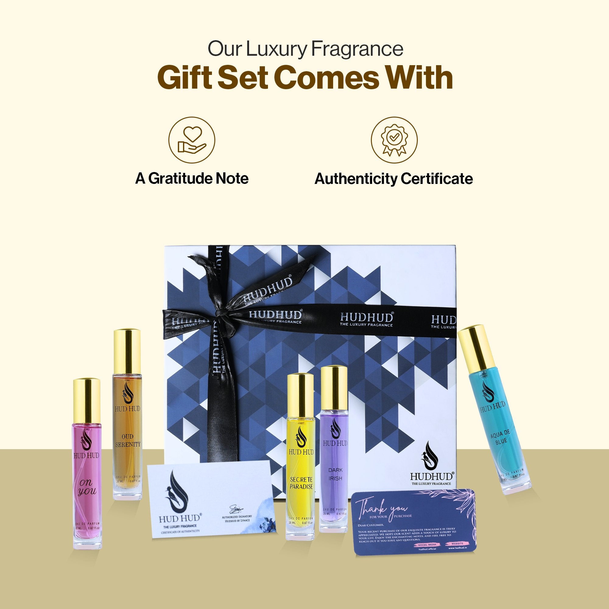 Luxury Perfume Gift Set 5X20ml - HudHud